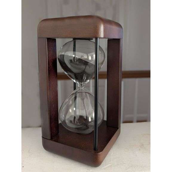Large Premium Walnut Hourglass