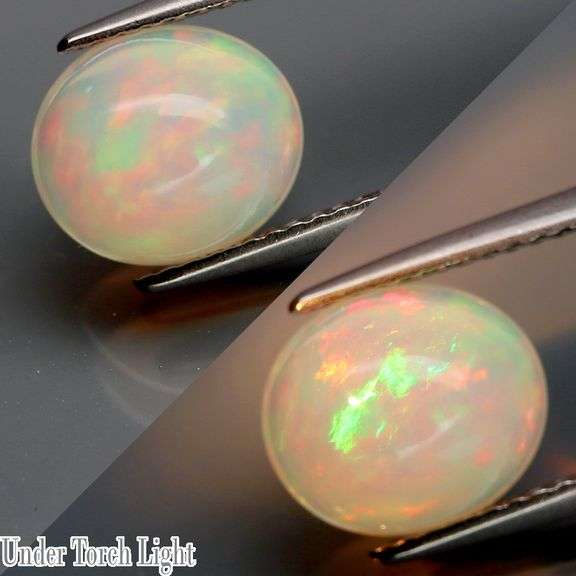 Captivating 2.08ct rainbow flashing Opal