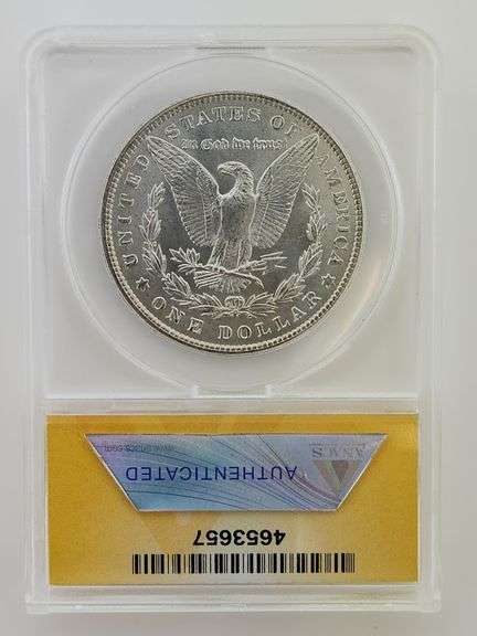 1900 Morgan Silver Dollar, VAM-16 DDR HOT 50, ANACS MS62