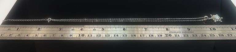 Sparkling 2 Ct. Lab Simulated Diamond Snowflake Pendant Necklace