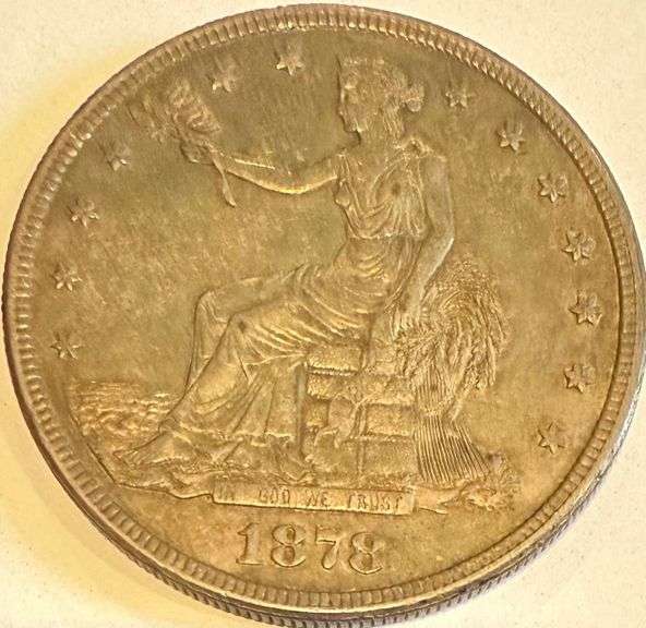 1878 S Trade Dollar