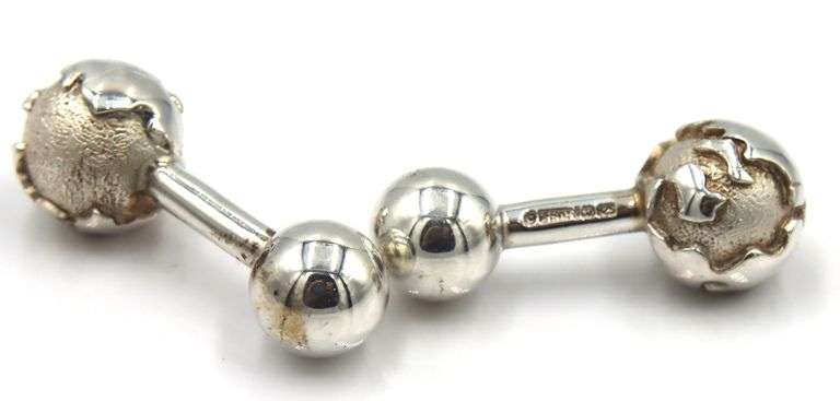 Tiffany & Co Globe cuff links