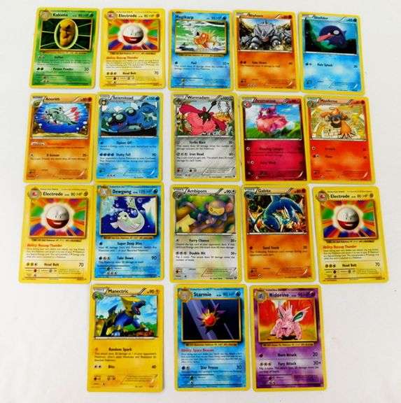 18 Pokémon 2016 Trade Cards