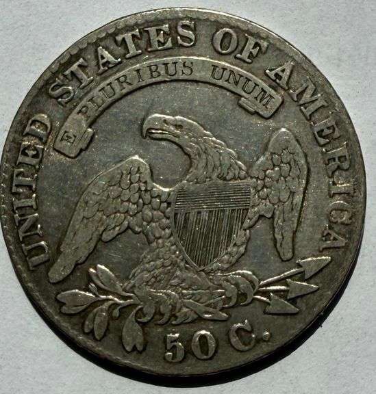 1830 Bust Half