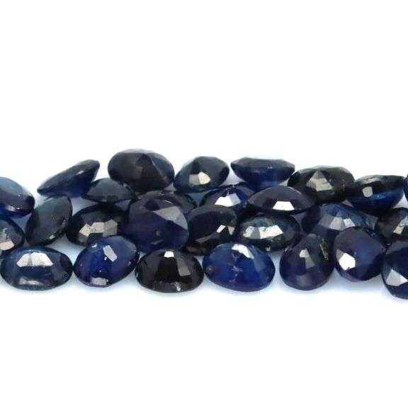 Heated only! 10.62ct deep blue sapphire set