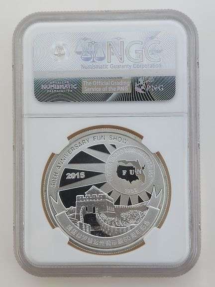 2015 1 OZ. Chinese Panda - Florida Fun Show, NGC PF70 "Early Releases"