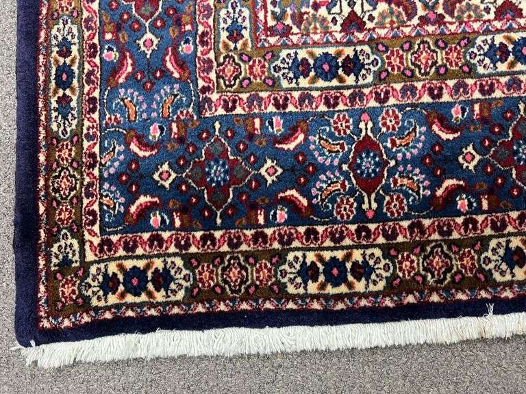 Magnificent ! Very rare and fine Hand Woven Persian Moud 7.4x10.10