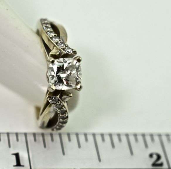 Modern Cushion-Cut 3/4 Ct. GIA Diamond Ring