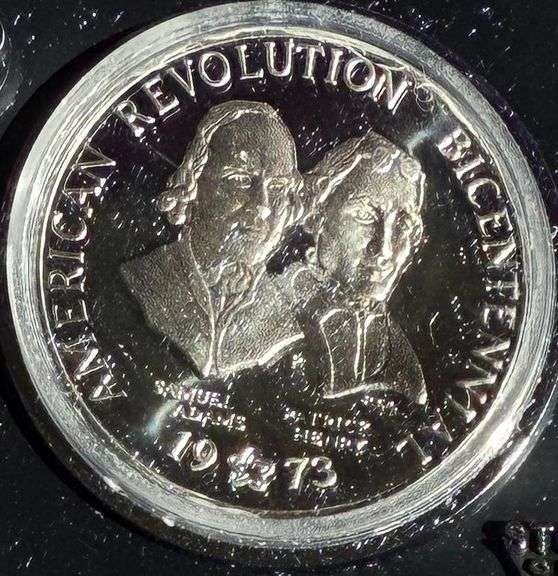 1993 Paul Revere Sterling  Silver Proof Cameo Bicentennial Medal