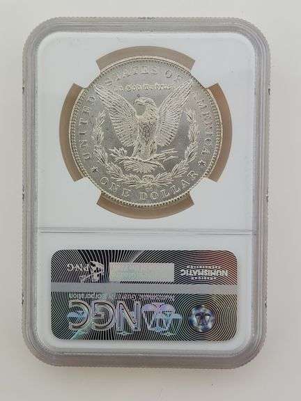 1884 CC Morgan Silver Dollar, NGC MS64