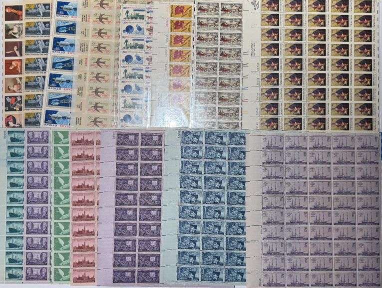 Eight Each 3 Cent & 10  Cent Mint US Sheets