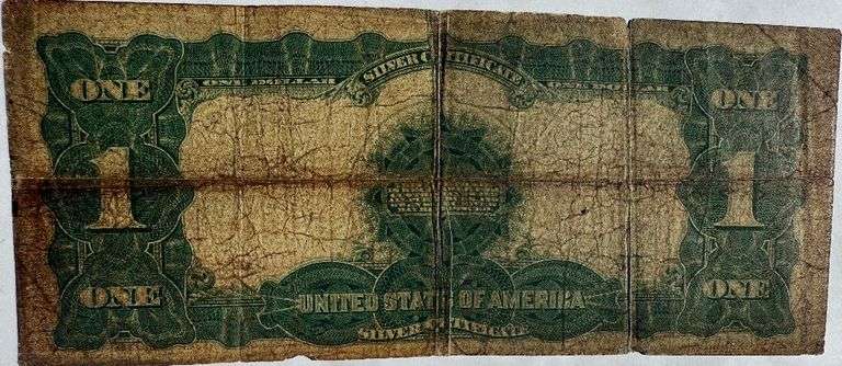 1899 $1 Black Eagle Silver Certificate