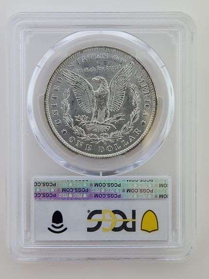 1885 O Morgan Silver Dollar, PCGS MS63