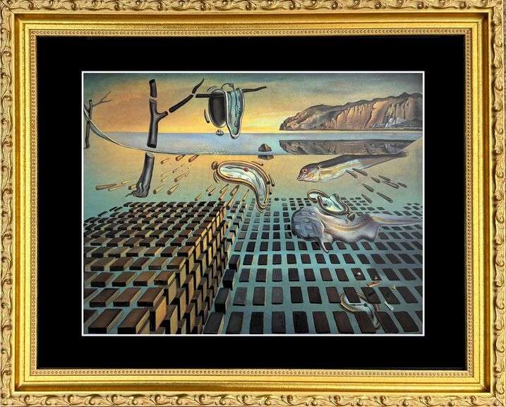 Salvador Dali, The Disintegration of the Peristence of Memory