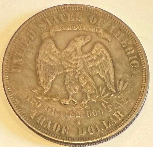 1878 S Trade Dollar