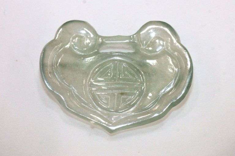 Translucent Jadeite Life Lock Pendant