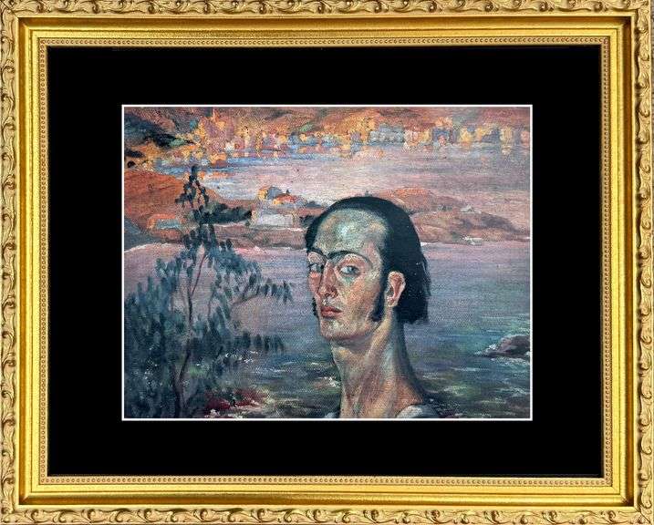 Salvador Dali, Self Portrait with Raphaelesque Neck