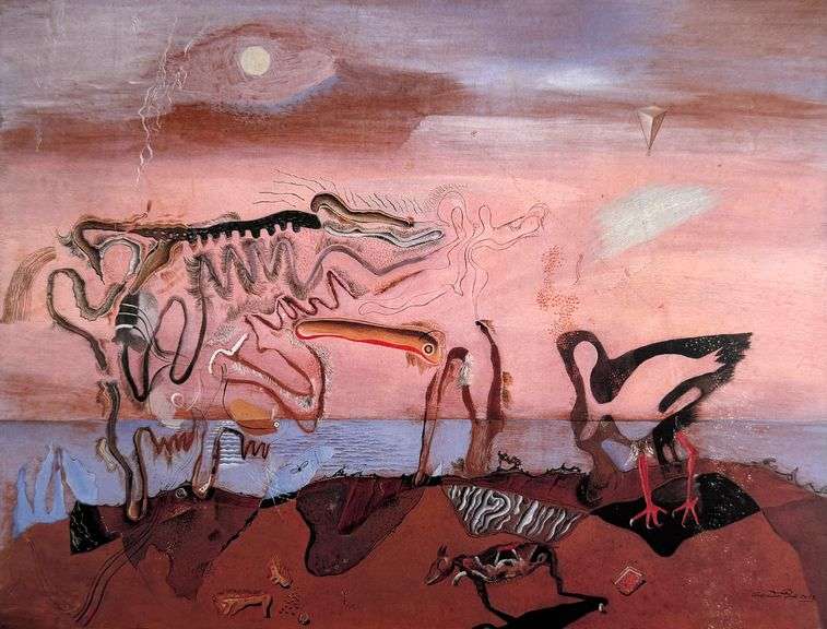 Salvador Dali, The Spectral Cow