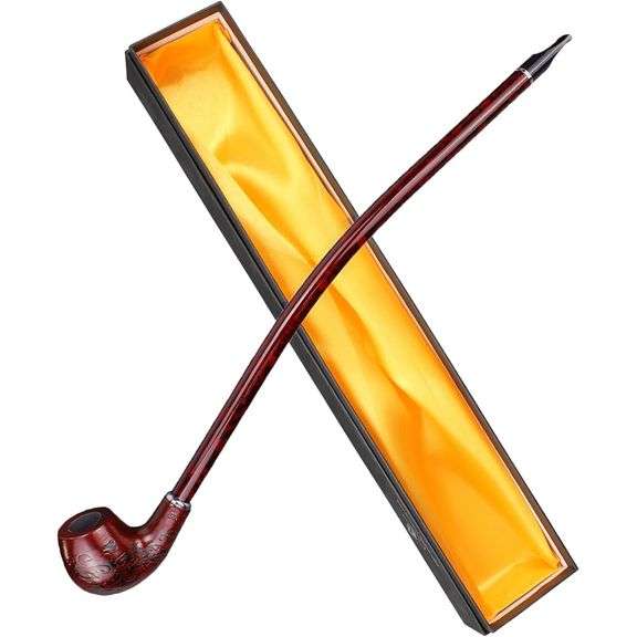 Churchwarden Wooden Tobacco Pipe