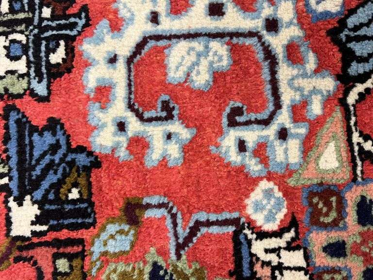 Handmade w/Silk Persian Ardebil 5.6x8.11