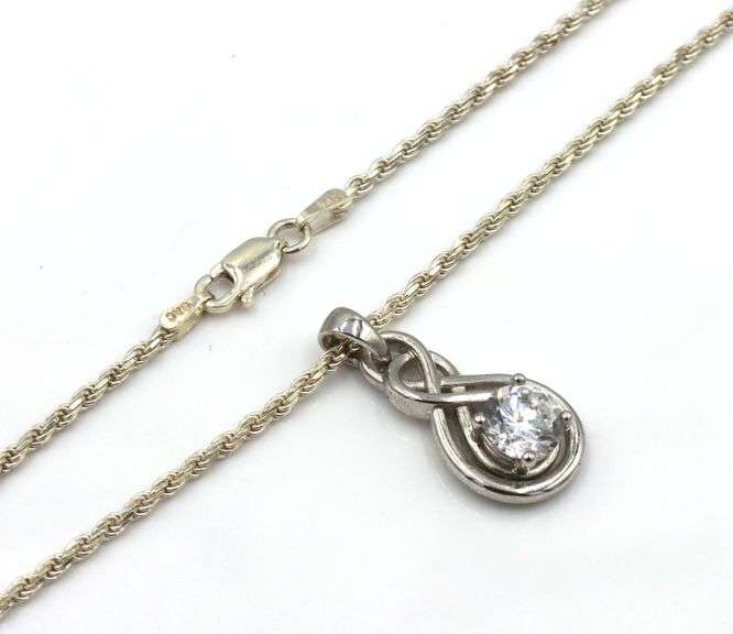 Vintage 925 sterling silver lot of 6 necklaces