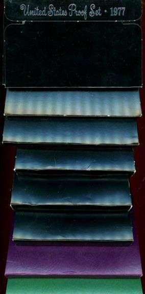 8 Different US Proof Sets: 1977-1997