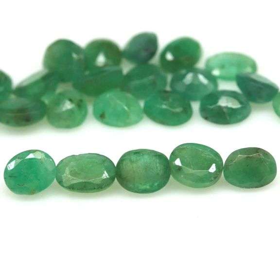 Real 7.91ct 23 piece Zambian Emerald set!