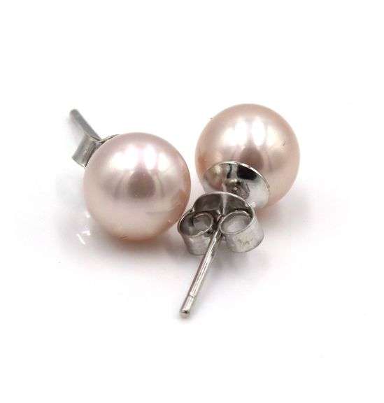 Set of Effy Pearl necklace, bracelet and earrings