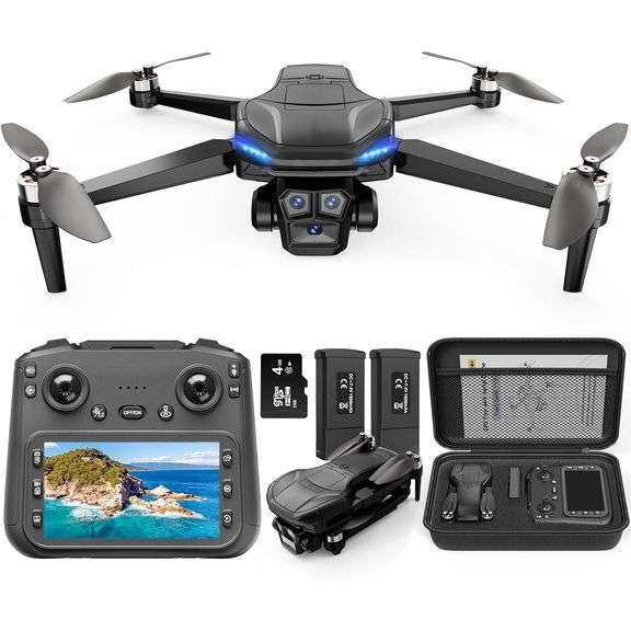 4K GPS Drone with HD Screen Remote