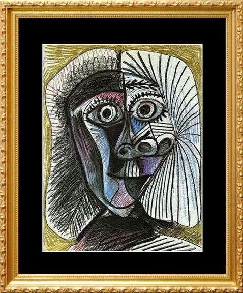 Collectible Pablo Picasso, Head (1972)