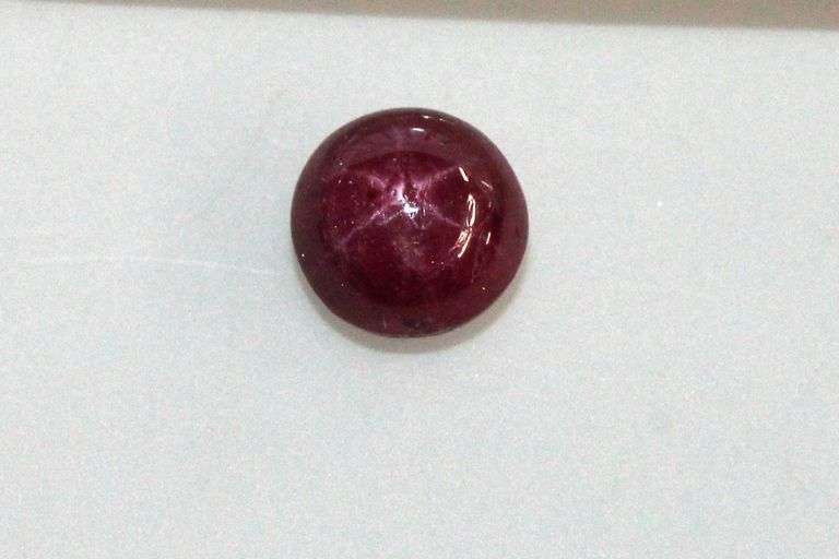 Stellar Natural Star Ruby Cabochon
