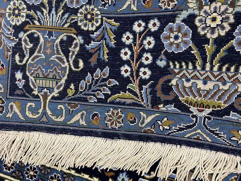 Hand Woven Persian Kashan 4.8x7.0