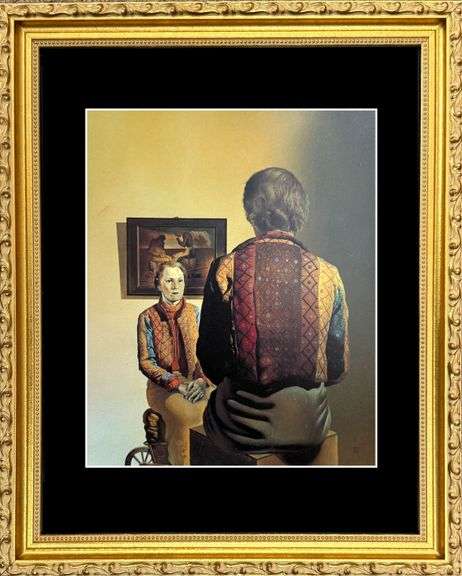 Salvador Dali, Portrait of Gala