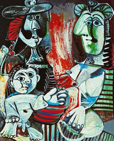 Collectible Pablo Picasso, The Family