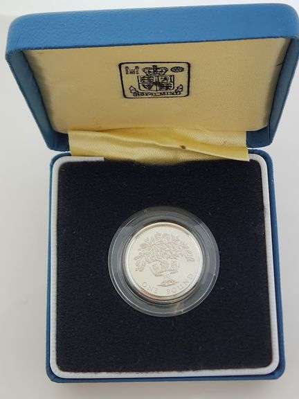 1987 United Kingdom Silver Proof One Pound Coin
