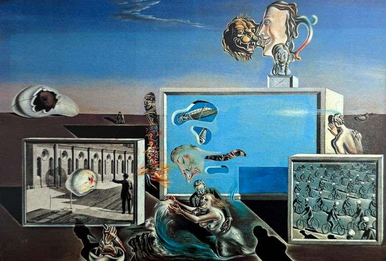 Salvador Dali, Illumined Pleasures