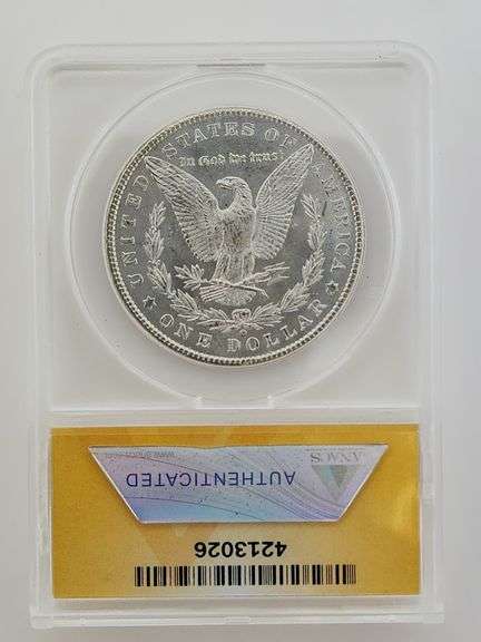 1901 O Morgan Silver Dollar, ANACS MS63