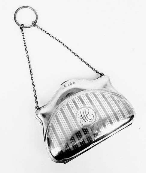 Antique English Sterling Silver Purse