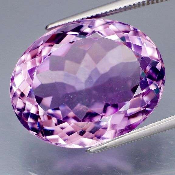 Absolutely stunning! 20.21ct pink and lavender Amethyst
