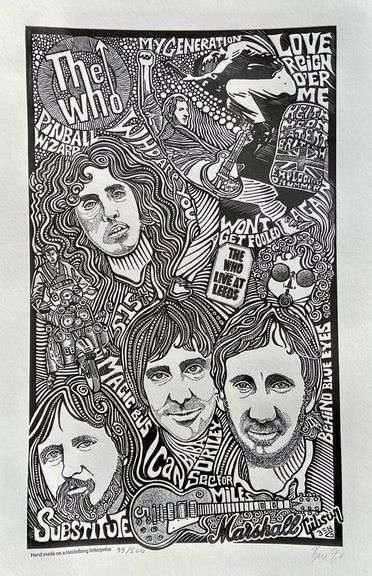 Ben G. Hand Signed, The Who