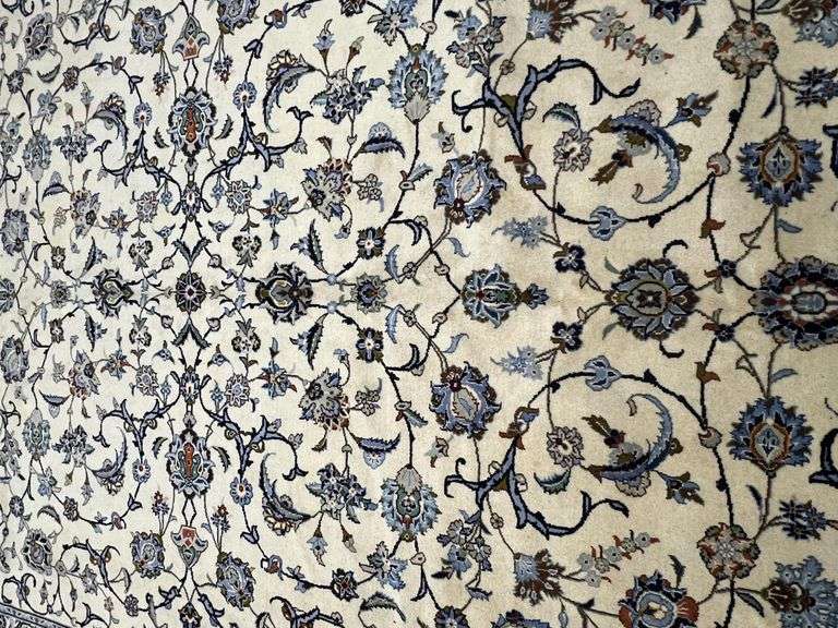 Hand Woven Persian Kashan 10.6x13.10