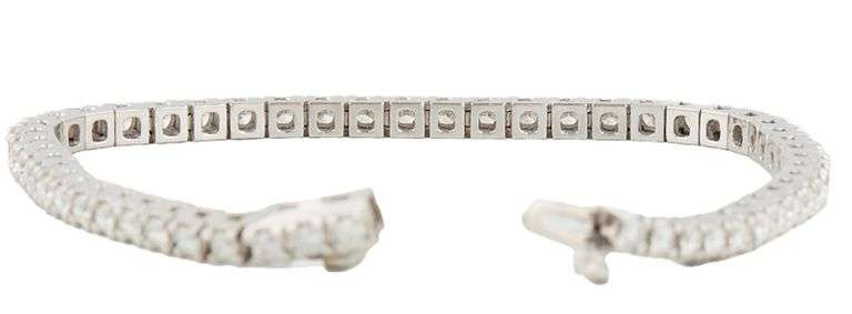 2.70ctw Round Diamond Tennis Bracelet in 14K
