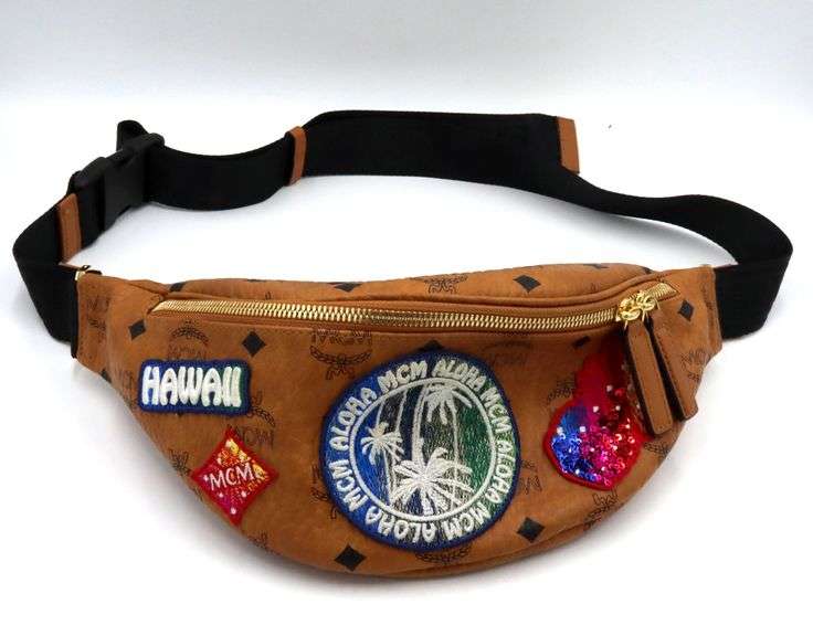 MCM Special edt. Hawaii Patch Fanny Pack