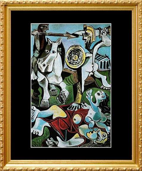 Collectible Pablo Picasso, The Rape of the Sabine Women