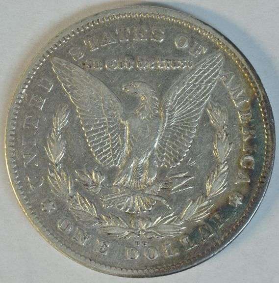 Very sharp 1878-CC Morgan Silver Dollar. Key date