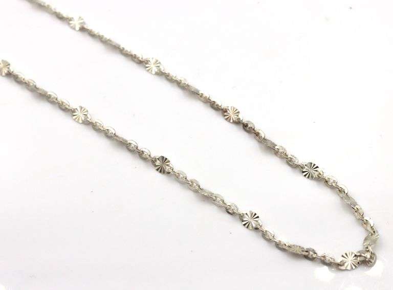 Lot of 925 sterling silver necklace and cubic zirconia ring