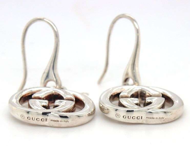 Gucci GG Interlocking dangle earrings