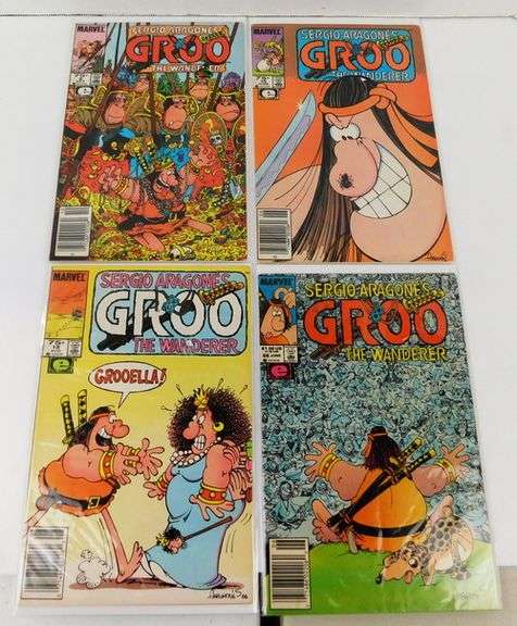 10 Sergio Aradone's Groo the Wanderer Marvel Comic Books