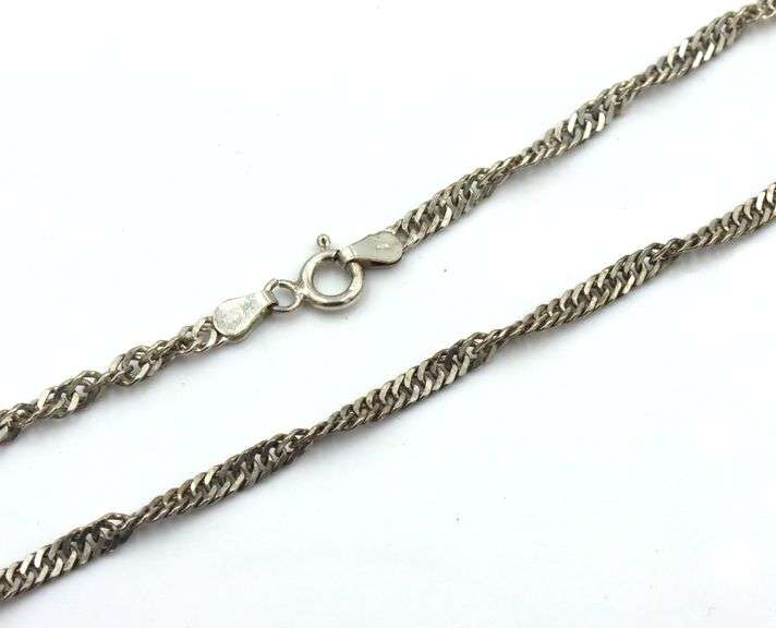 Vintage 925 sterling silver group lot of 7 necklaces
