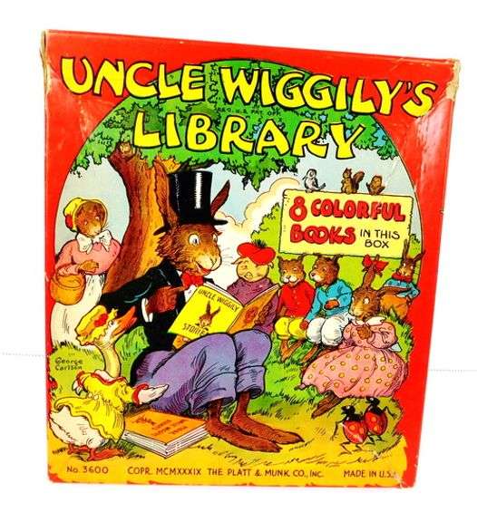 1939 Boxed Set of Uncle Wiggily's Books